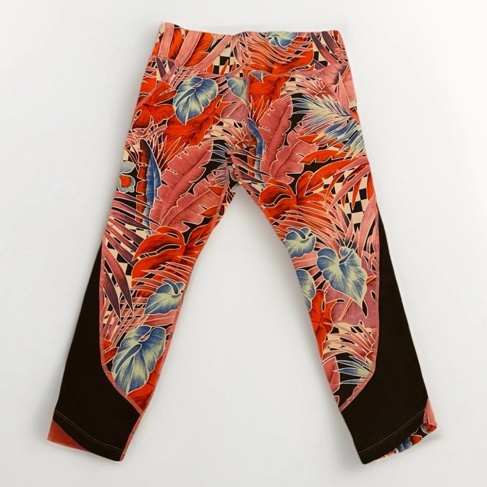 Nike One Dri-Fit womens crop floral print leggings CD9729-686 womens Size XLL